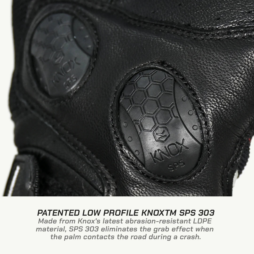 color_common Holeshot Pro Hybrid Gloves have Knox SPS 303