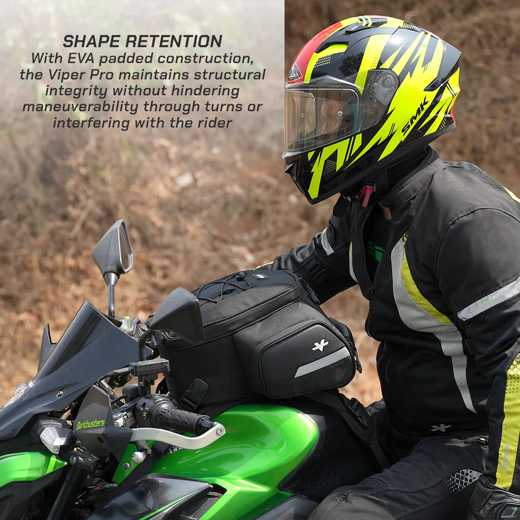 color_common ViaTerra Viper Pro - Motorcycle Tank Bag have shape retention