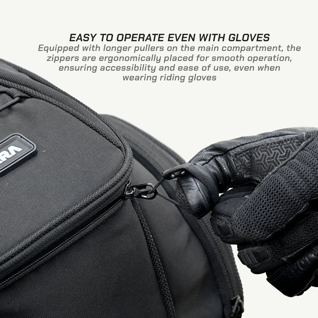 color_common ViaTerra Viper Pro - Motorcycle Tank Bag is easy to operate with gloves
