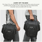 color_common ViaTerra Viper Pro - Motorcycle Tank Bag is carried off the bike