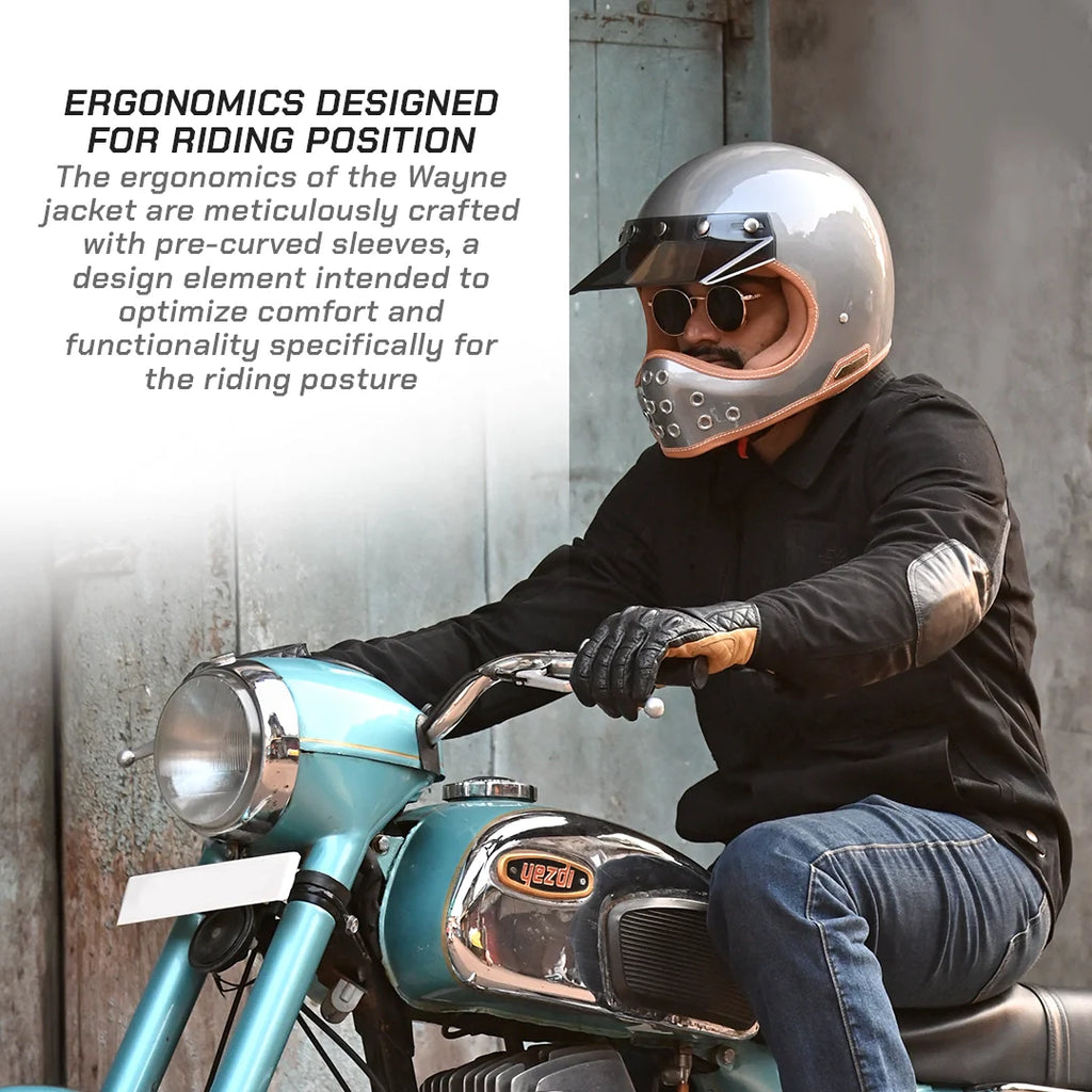 Wayloo Riding Jacket color_common Ergonomics Designed