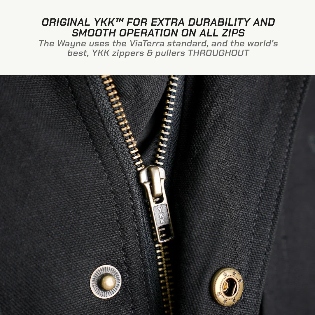 Wayloo Riding Jacket color_common Smooth Zippers & Pullers