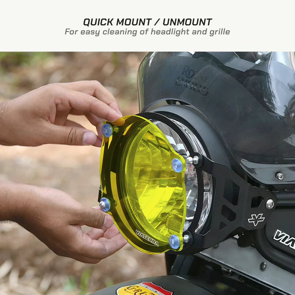 color_common Headlight Guard - Quick Mount/Unmount